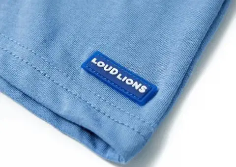 Tricou pentru copii cu mâneci scurte, albastru mediu, 140 - 5/5