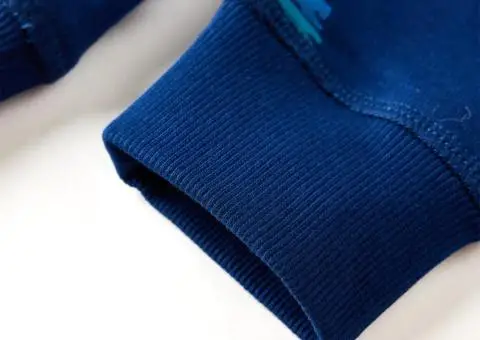 Bluzon pentru copii, albastru închis, 140 - 5/5