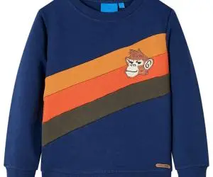 Bluzon pentru copii, bleumarin, 128