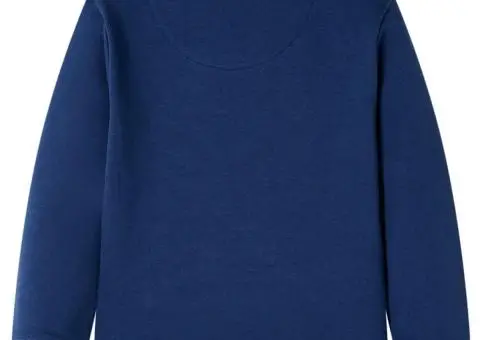 Bluzon pentru copii, bleumarin, 128 - 2/5