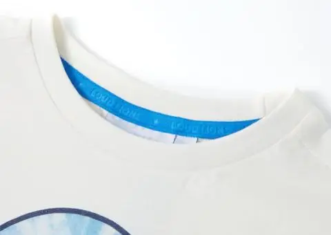 Tricou pentru copii, ecru, 128 - 3/5