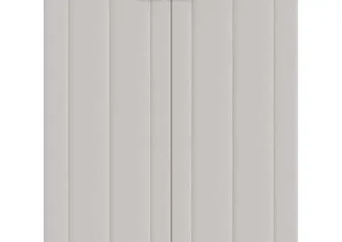 Dulap depozitare de exterior, gri și negru, 65x37x85 cm, PP - 5/5