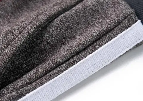 Pantaloni de trening pentru copii, gri închis melanj, 104 - 5/5