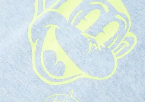 Maieu pentru copii, albastru pal melanj, 92 - 4/5