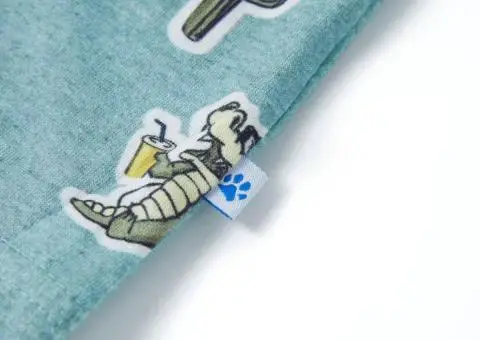 Tricou pentru copii, verde deschis melanj, 92 - 5/5