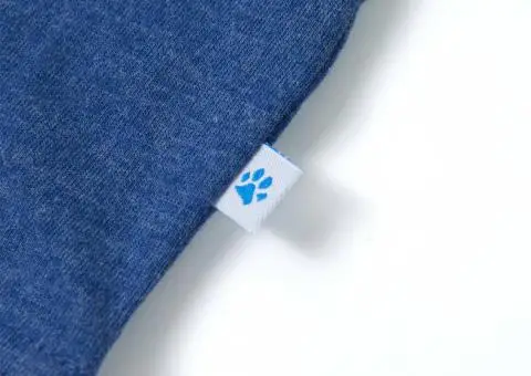 Tricou pentru copii, albastru închis melanj, 128 - 5/5