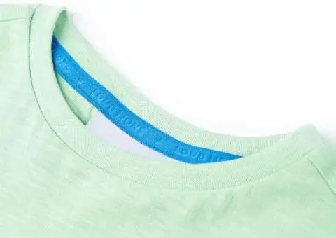 Tricou pentru copii, verde deschis, 116 - 3/5
