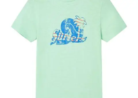 Tricou pentru copii, verde deschis, 92 - 1/5