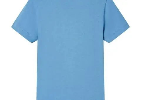 Tricou pentru copii, albastru mediu, 104 - 2/5