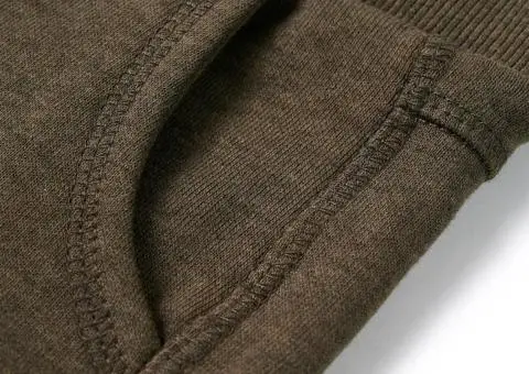 Pantaloni de trening pentru copii, kaki melanj, 140 - 5/5