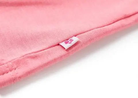 Tricou pentru copii, roz fosforescent, 128 - 5/5