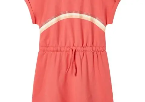 Rochie pentru copii cu șnur, corai, 104 - 1/5