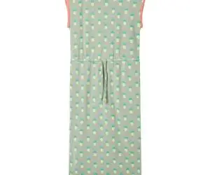 Rochie pentru copii, verde mentă antichizat, 92