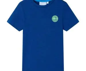 Tricou pentru copii, albastru închis, 92