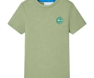 Tricou pentru copii, kaki deschis, 140
