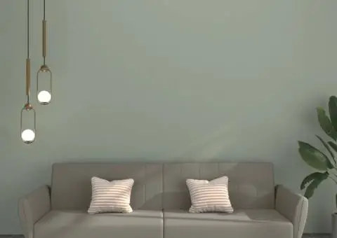 Canapea extensibilă cu 2 locuri, gri deschis, catifea - 1/5