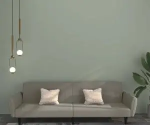 vidaXL Canapea extensibilă cu 2 locuri, gri deschis, catifea