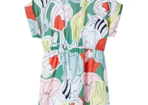 Rochie pentru copii, verde, 128 - 2/5