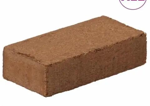 Blocuri fibră de nucă cocos, 12 buc., 650 g/buc., 7,8 kg total - 1/5