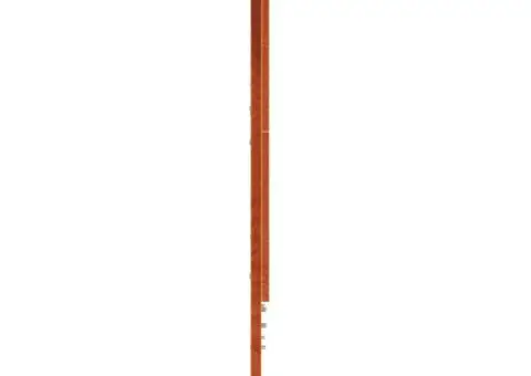 Tăblie de pat, maro ceruit, 180 cm, lemn masiv de pin - 5/5