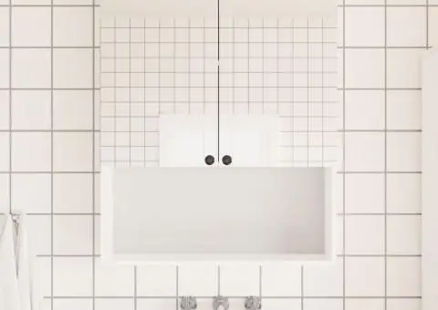 Folii autoadezive pentru oglindă, 2 buc., 90x150 cm, PET - 1/5