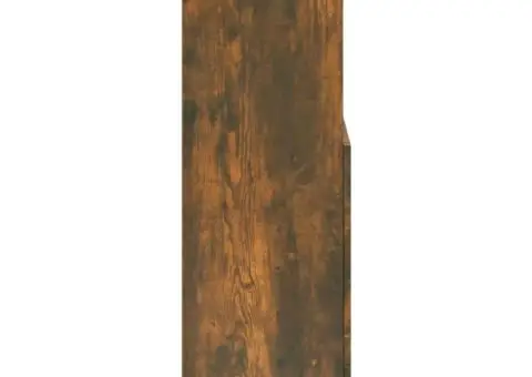 Dulap înalt, stejar fumuriu, 60x36x110 cm, lemn prelucrat - 4/5
