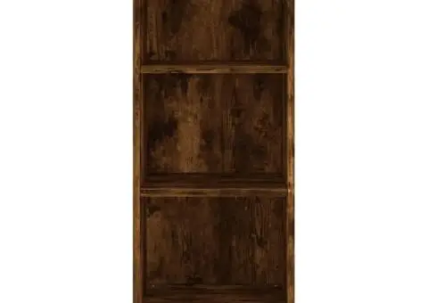 Servantă, stejar fumuriu, 34,5x32,5x90 cm, lemn prelucrat - 4/5