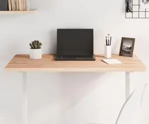 vidaXL Blat de masă 100x50x2,5 cm dreptunghiular, lemn masiv de fag