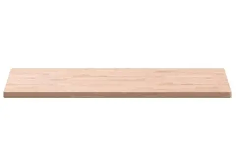 Blat de masă 100x50x2,5 cm dreptunghiular, lemn masiv de fag - 4/5