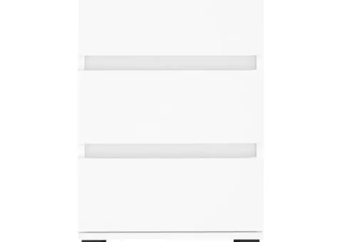 Servantă, alb, 40x35x70 cm, lemn prelucrat - 5/5