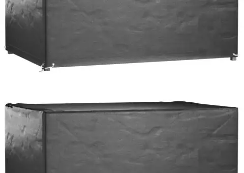 Huse mobilă grădină, 2 buc, 8 ocheți, 180x122x75cm, rectangular - 1/5