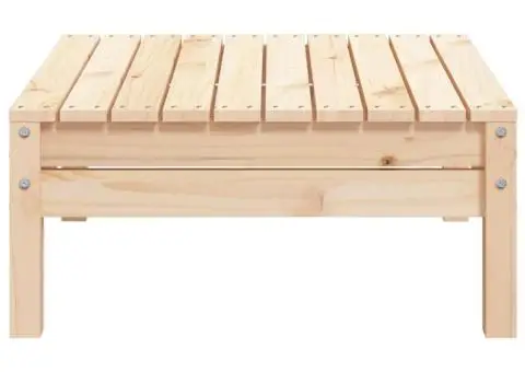 Taburet de grădină, lemn masiv de pin - 5/5
