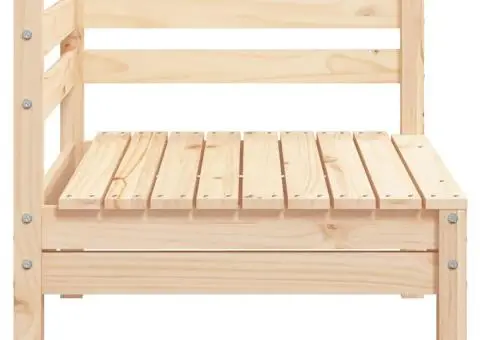 Canapea de colț pentru grădină, lemn masiv de pin - 5/5