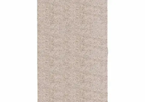 Covor pufos "PAMPLONA" cu fire înalte, bej modern, 100x200 cm - 2/5