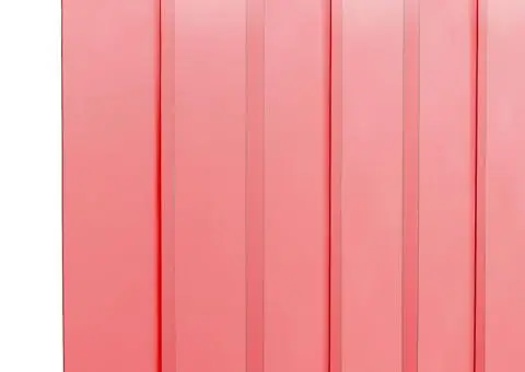 Perdea pentru ușă, roșu, 300 mmx2,6 mm 10 m, PVC - 3/5