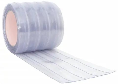 Perdea pentru ușă, transparent, 200 mmx1,6 mm 25 m, PVC - 4/5