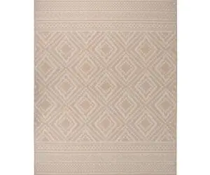 vidaXL Covor de exterior, dungi maro, 120x170 cm, țesătură plată