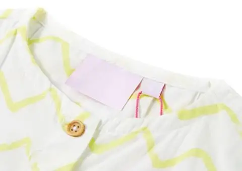 Tricou pentru copii, ecru, 116 - 3/5