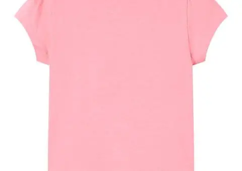 Tricou pentru copii, roz fosforescent, 128 - 2/5