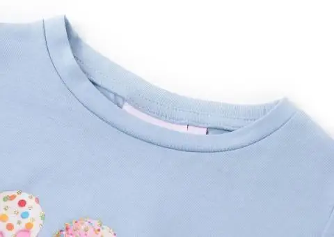 Tricou pentru copii, albastru, 128 - 3/5