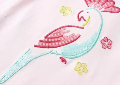 Maieu pentru copii, roz pal, 128 - 4/5