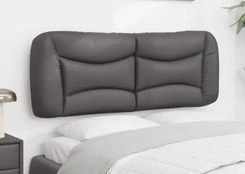Pernă pentru tăblie, gri, 120 cm, piele artificială - 4/5