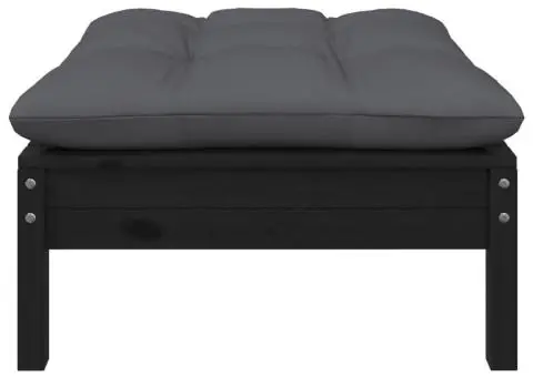 Set mobilier de grădină cu perne, 9 piese, lemn masiv de pin - 5/5