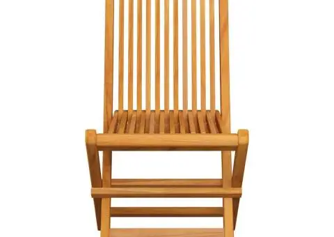 Scaune grădină cu perne antracit, 2 buc., lemn masiv de tec - 4/5