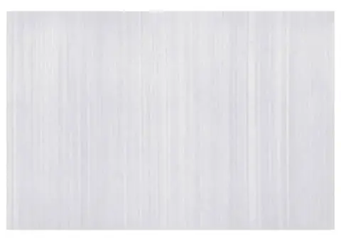 Paravan de cameră, alb, 250 x 165 cm, bambus - 3/5