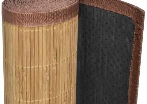 Covor din bambus, maro, 100x160 cm - 5/5