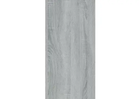 Servantă, gri sonoma, 69,5x32,5x90 cm, lemn prelucrat - 4/5