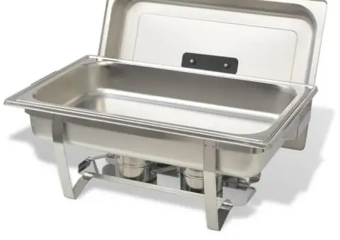 Set vase încălzire mâncare, 4 piese, oțel inoxidabil - 4/5