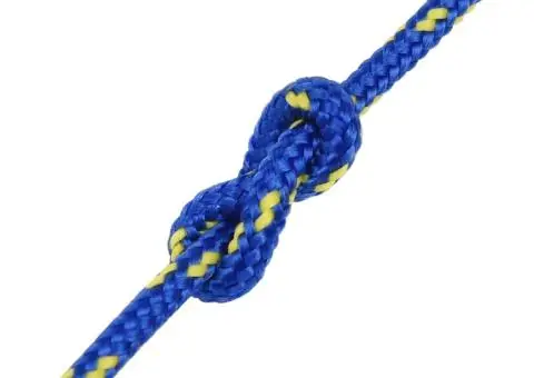 Frânghie de barcă, albastru, 3 mm, 250 m, polipropilenă - 5/5