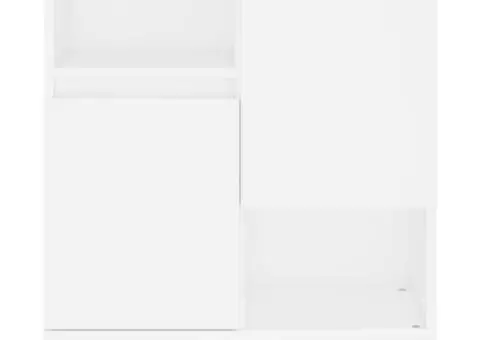 Servantă, alb, 60x35x70 cm, lemn prelucrat - 5/5